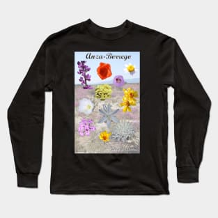 Anza-Borrego Desert Wildflowers Long Sleeve T-Shirt